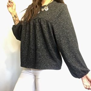 Zara Babydoll Sweater